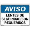 Vestil Vinyl Label Sign, 10-1/2" Height, 14-1/2" Width, Vinyl Label, Rectangle, Spanish SI-N-49-C-LB-011-S